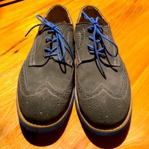 Men’s suede dress shoes